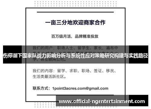 伤停潮下国家队战力影响分析与系统性应对策略研究构建与实践路径 伤停潮下国家队战力影响分析与系统性应对策略研究构建与实践路径